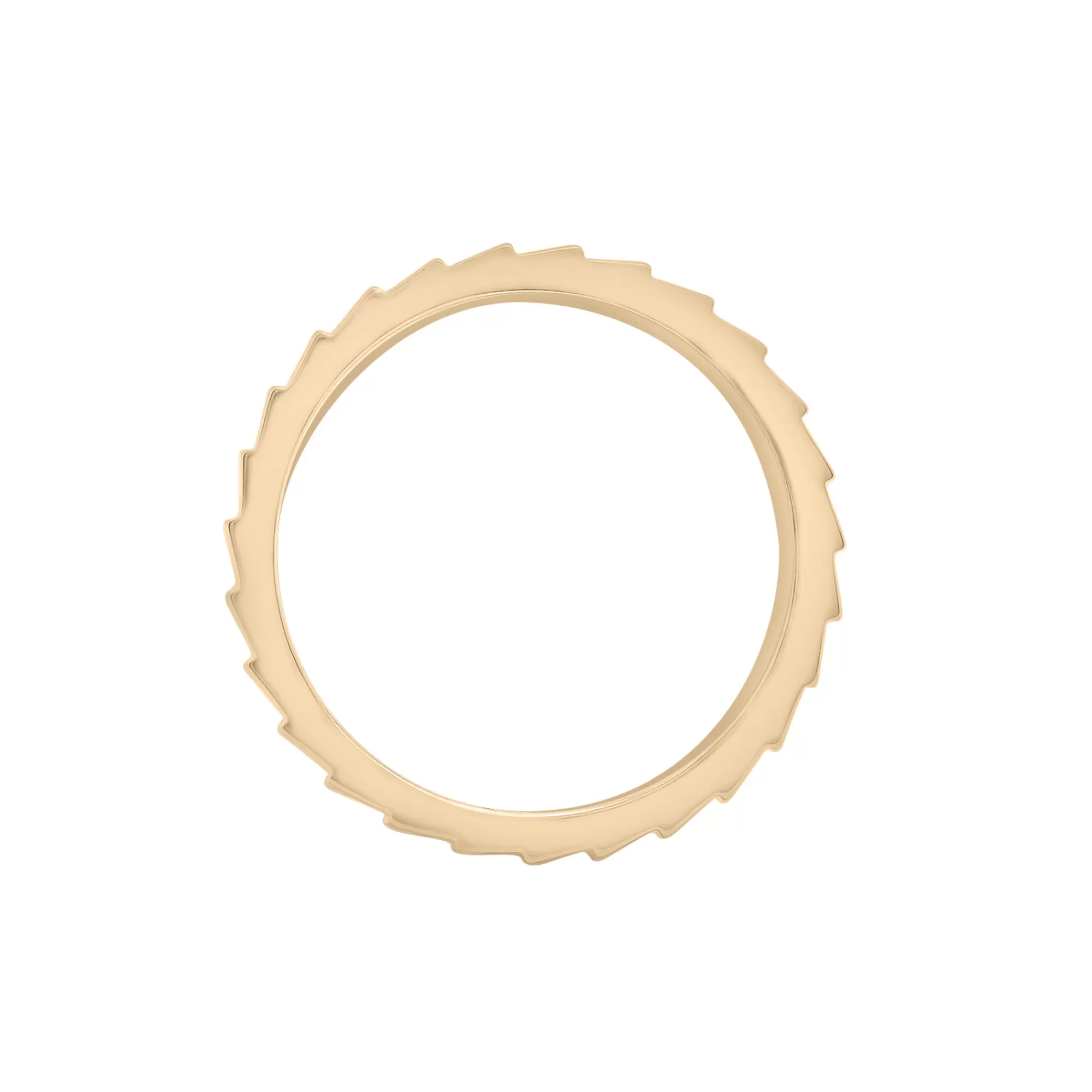 Rings^Laure by Aurate Ribbed Ring In Vermeil