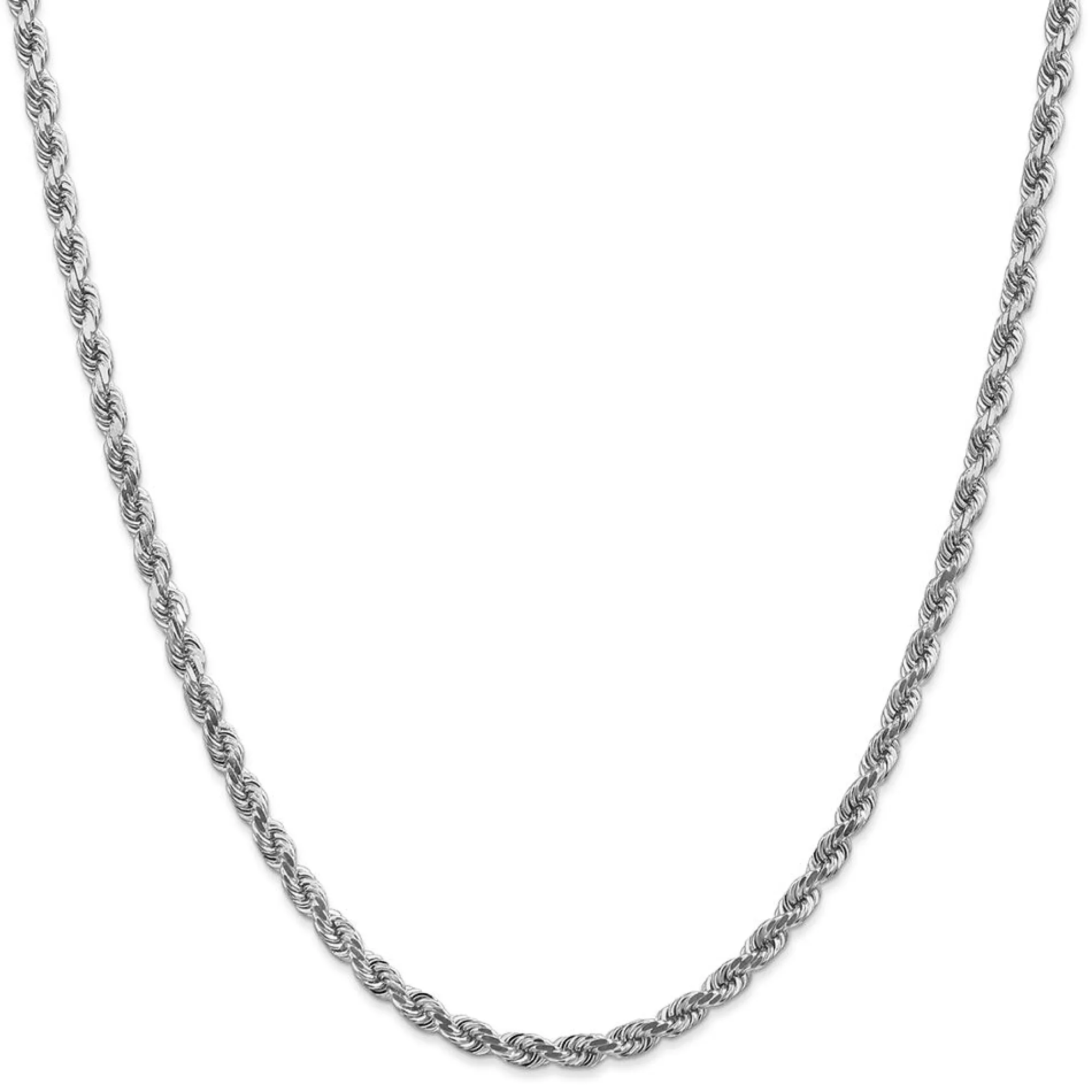 Necklaces & Pendants^* Rope Chain In 14K White Gold, 30"