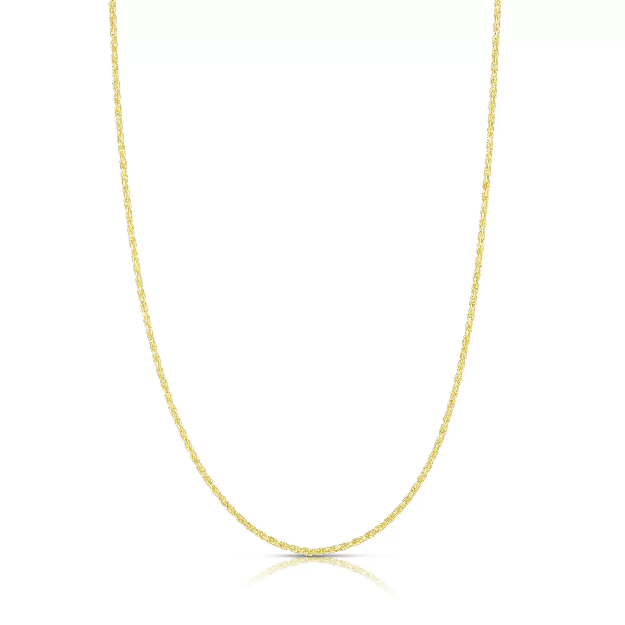 Necklaces & Pendants^* Rope Chain In 14K Yellow Gold, 1Mm, 30"