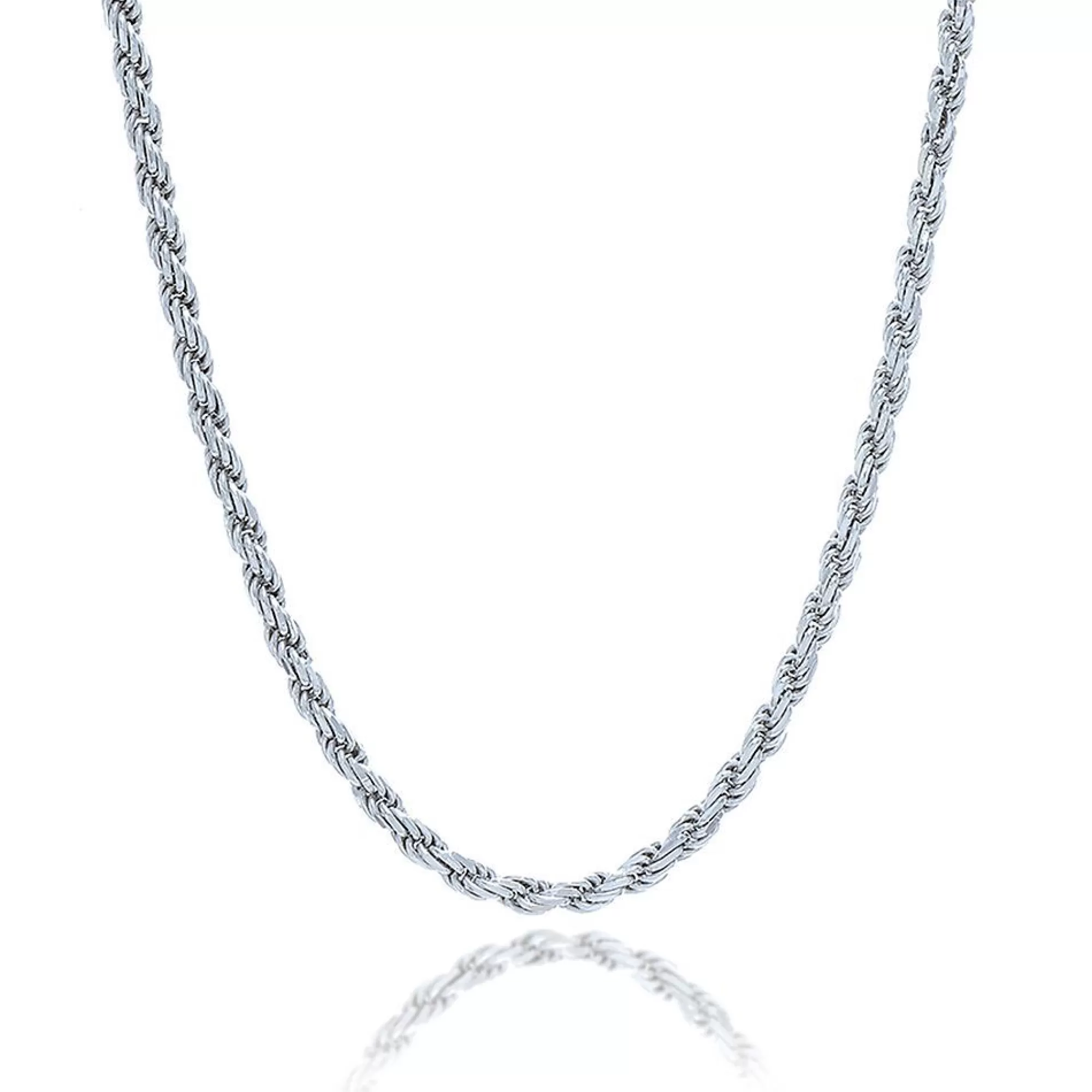 Necklaces & Pendants^* Rope Chain In Sterling Silver, 24"