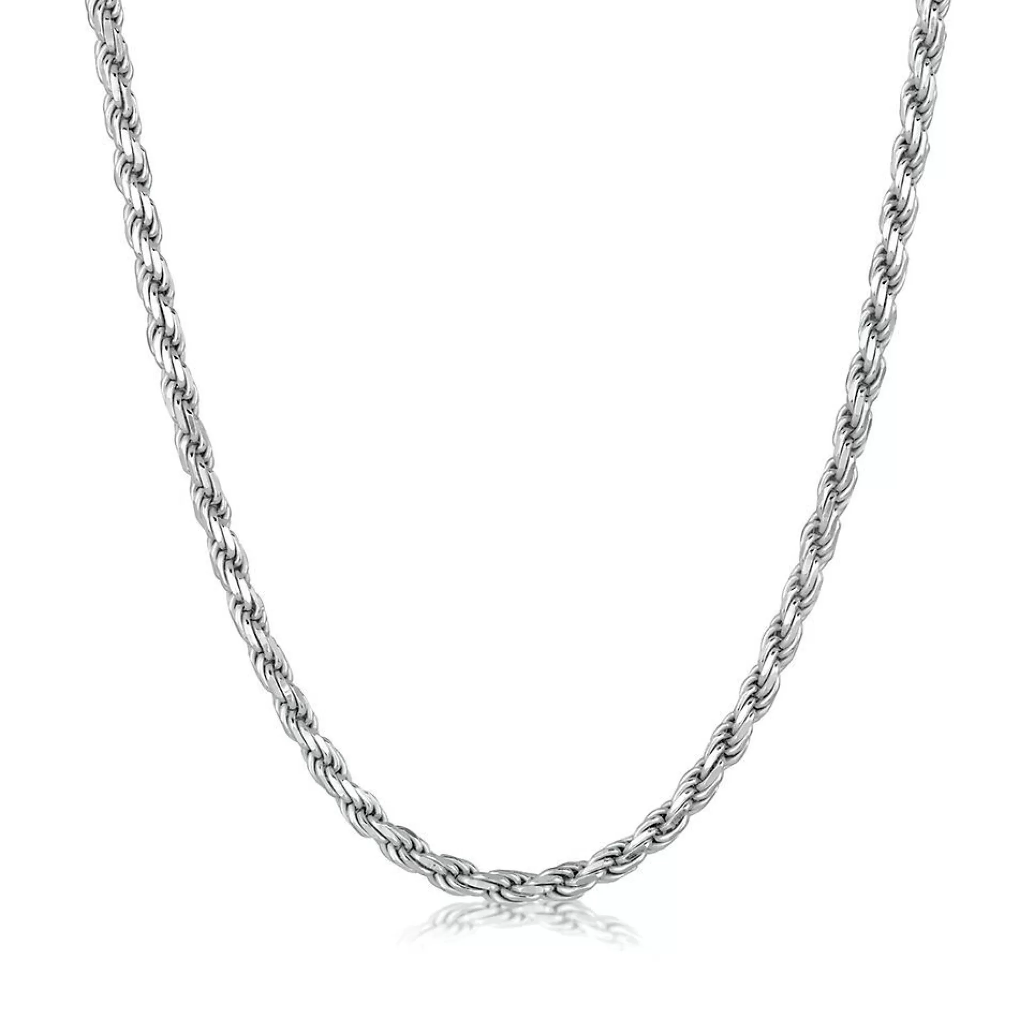 Necklaces & Pendants^* Rope Chain In Sterling Silver, 18"