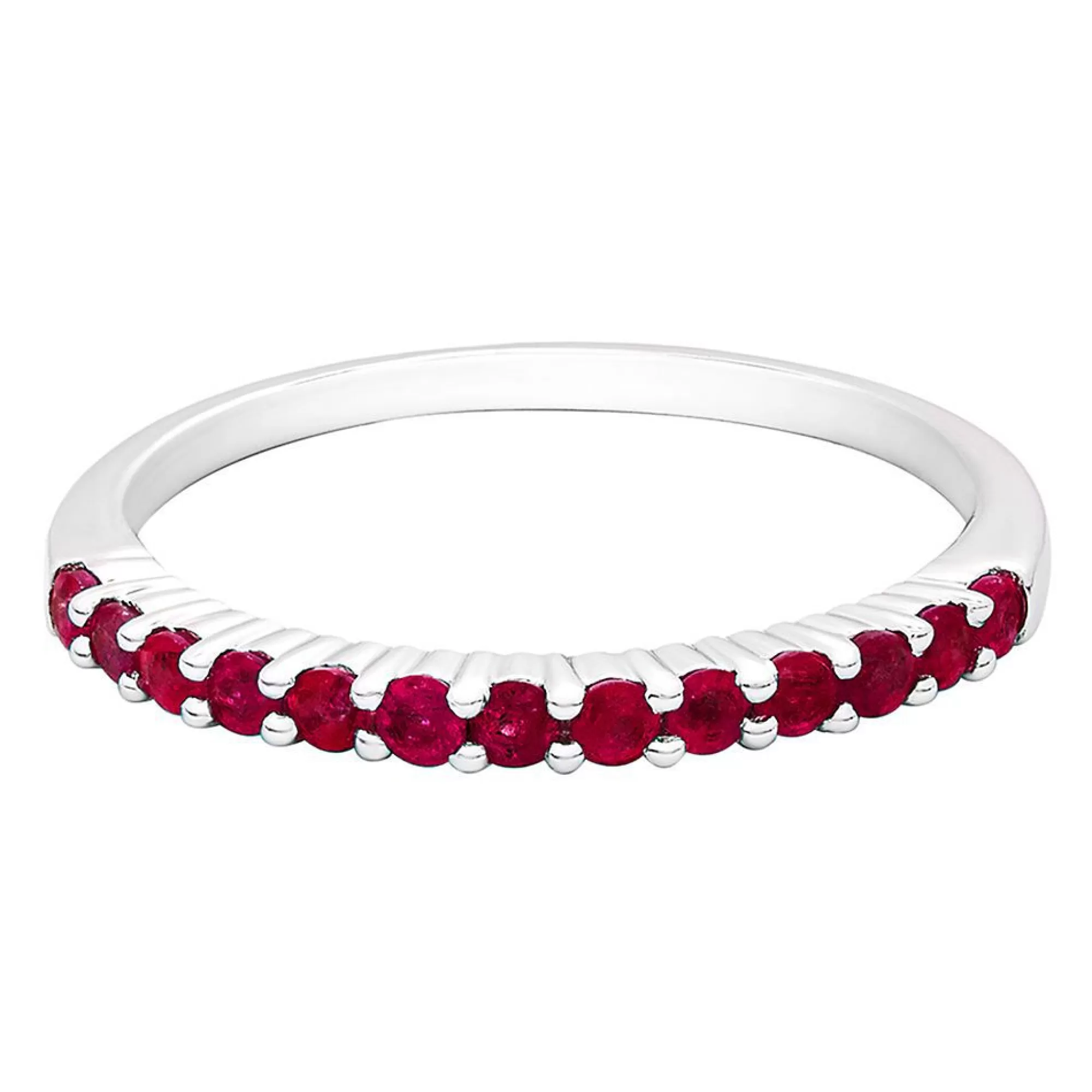 Rings^Layering & Stacking Ruby Stack Ring In Sterling Silver