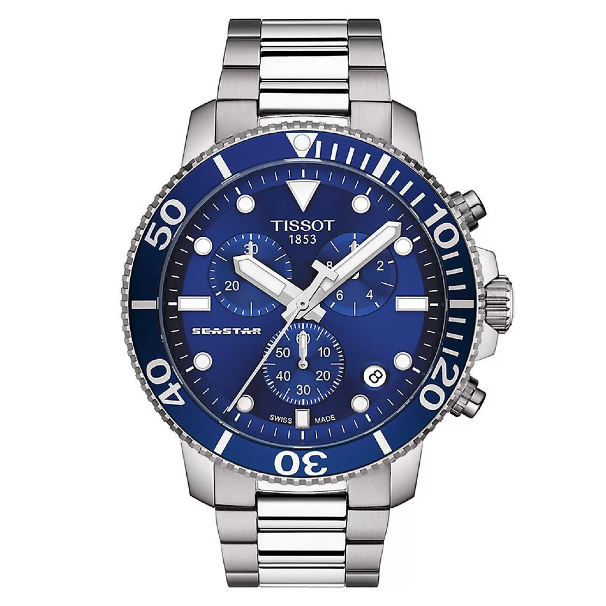 Men's Jewelry^Tissot® Seastar 1000 Blue Chronograph Men's Watch