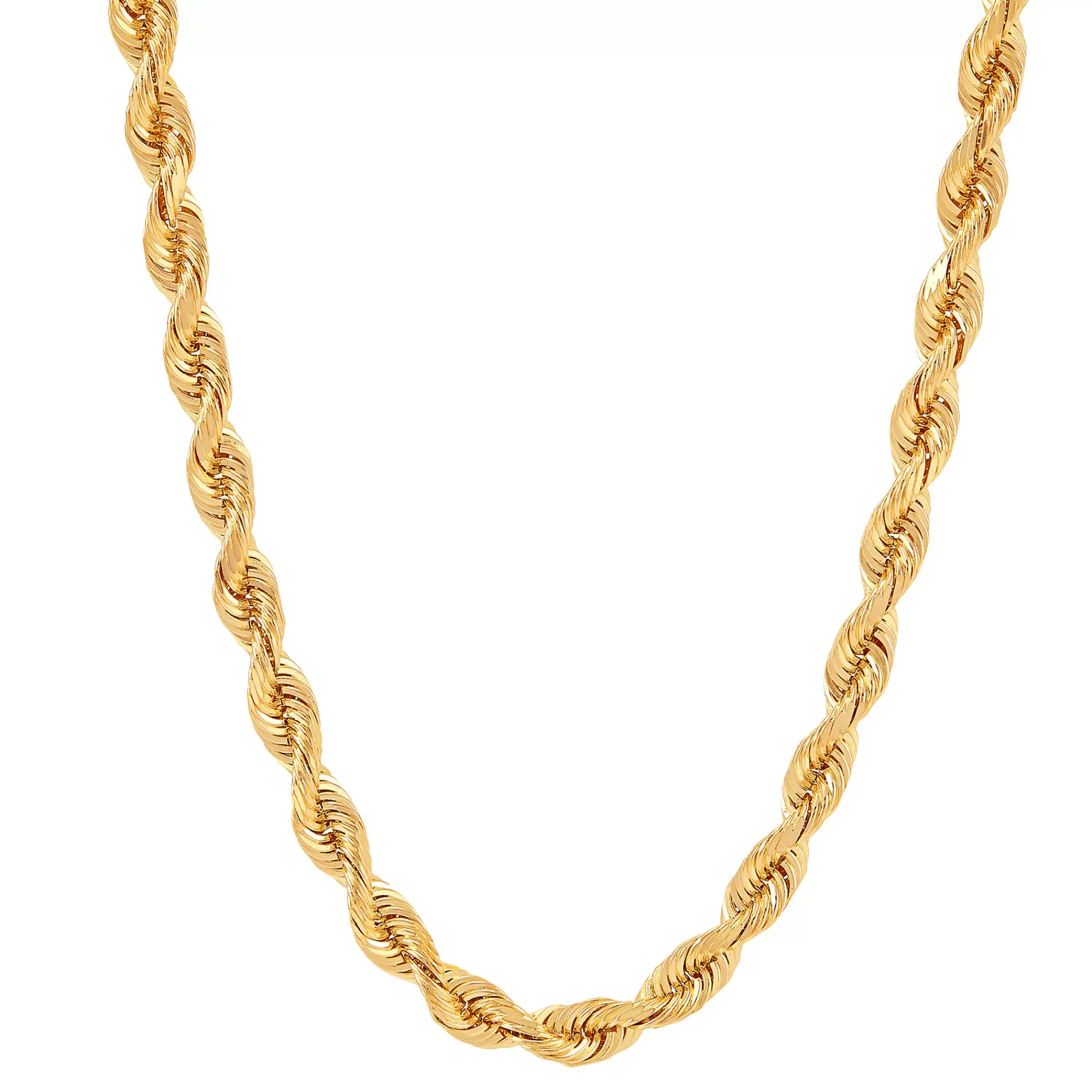 Necklaces & Pendants^* Silk Rope Chain In , 4.3Mm, 22" 14K Yellow Gold