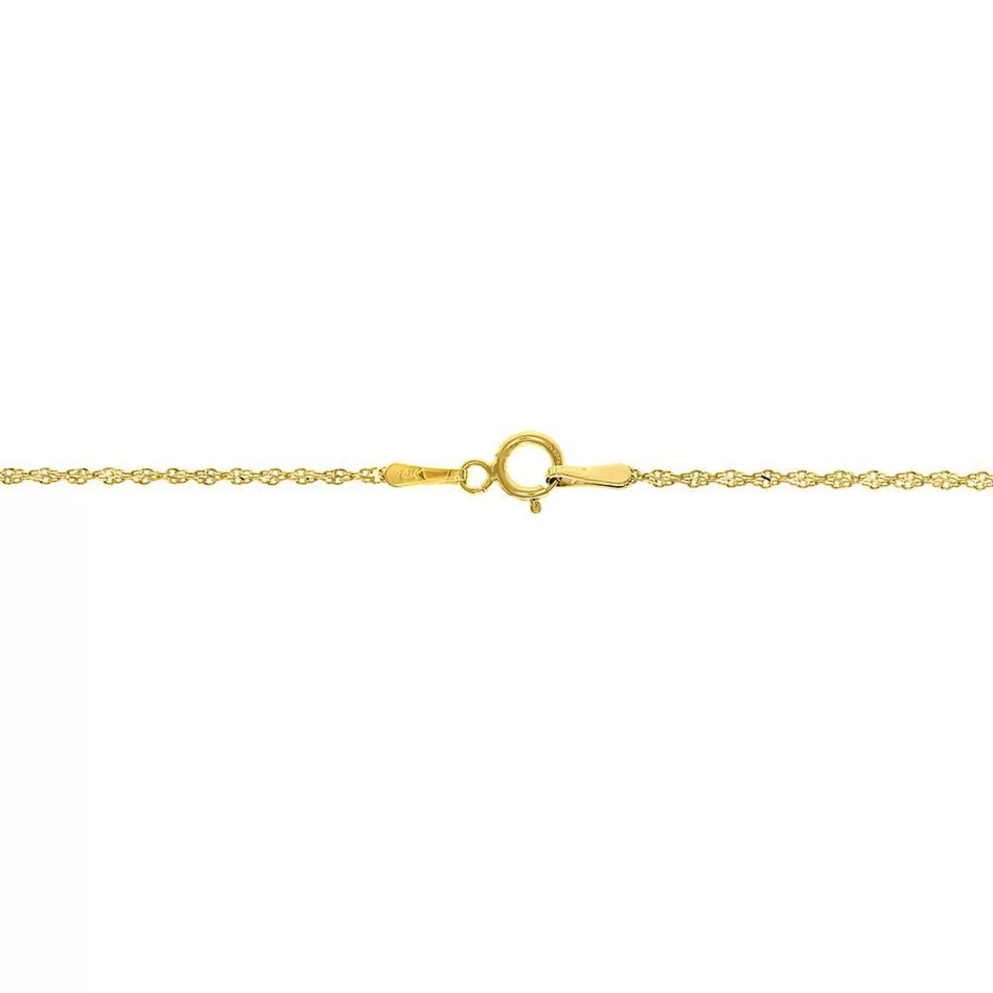 Necklaces & Pendants^* Singapore Chain In 14K Yellow Gold, 18"