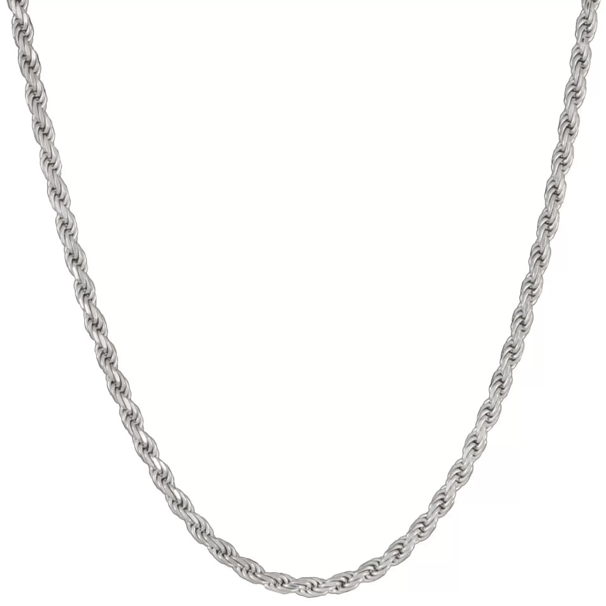 Necklaces & Pendants^* Solid Rope Chain Necklace In Sterling Silver, 22"