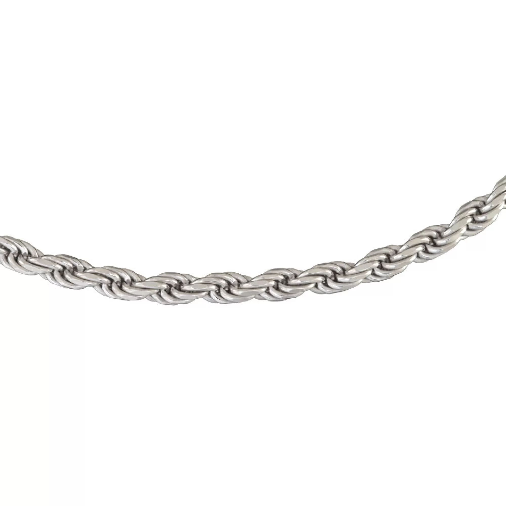 Necklaces & Pendants^* Solid Rope Chain Necklace In Sterling Silver, 22"