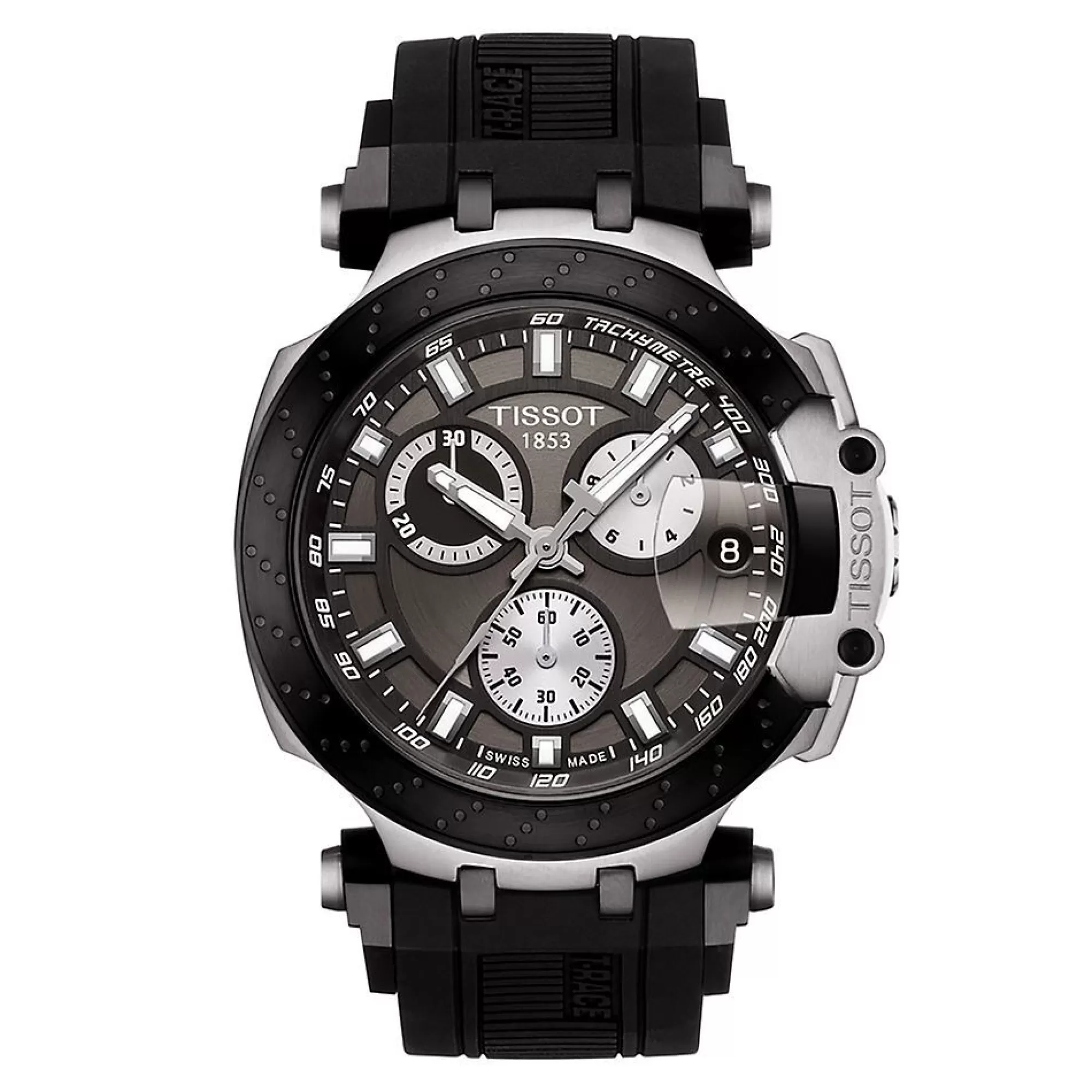 Men's Jewelry^Tissot® T-Race Black Chronograph Men's Watch