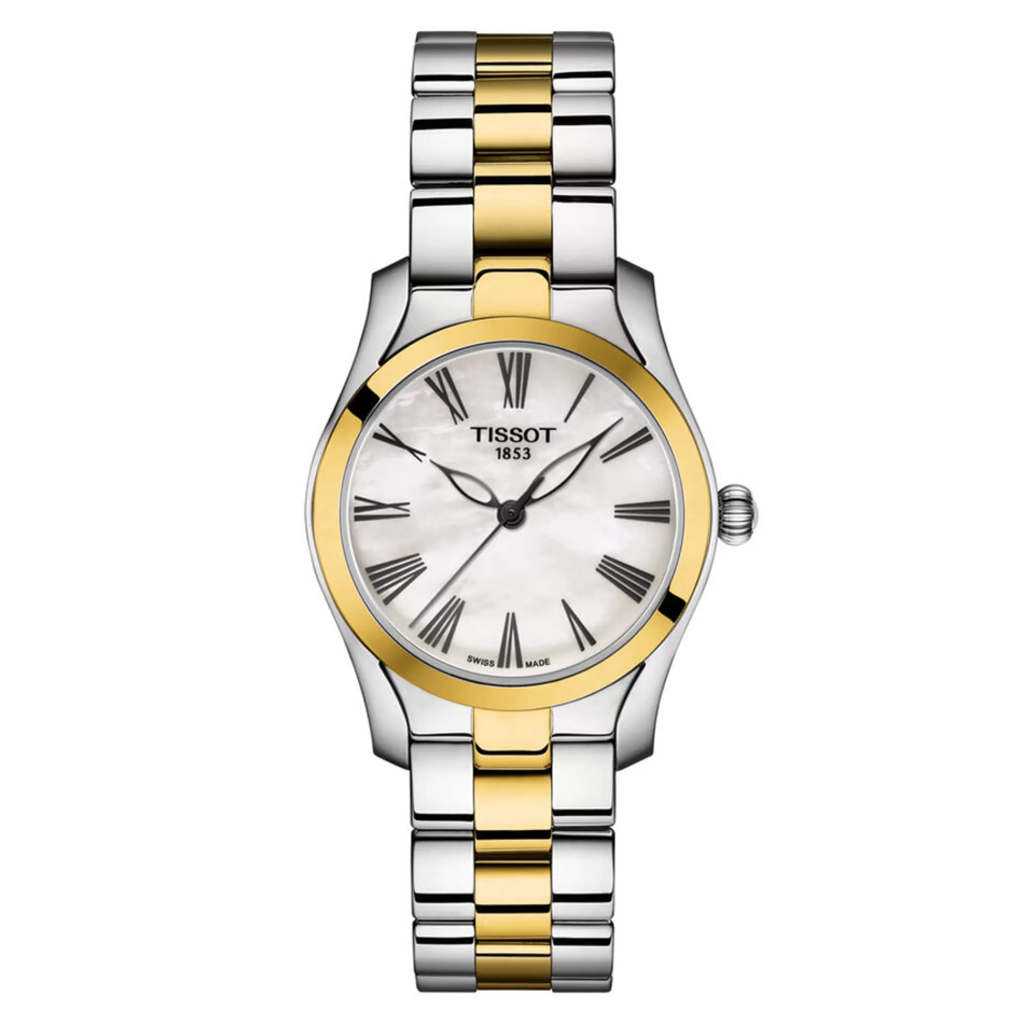 Women's Watches^Tissot® T-Wave Ii Women's Watch In Two-Tone Ion-Plated Stainless Steel, 30Mm
