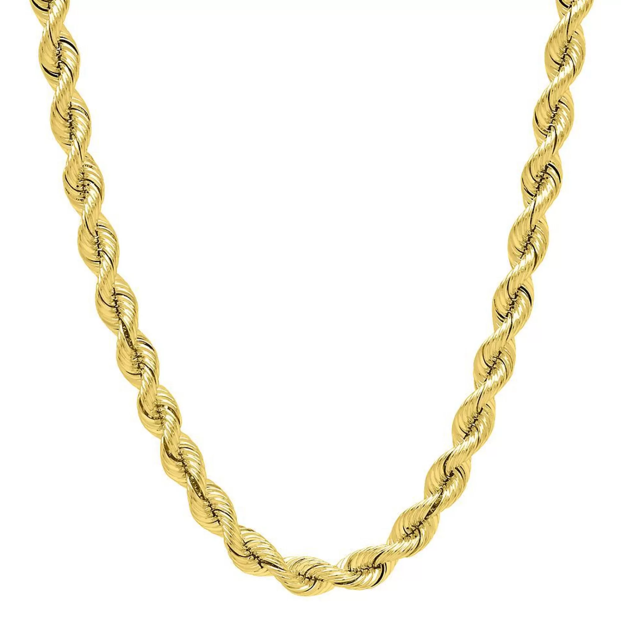 Necklaces & Pendants^* Twist Rope Chain In , 24" 14K Yellow Gold