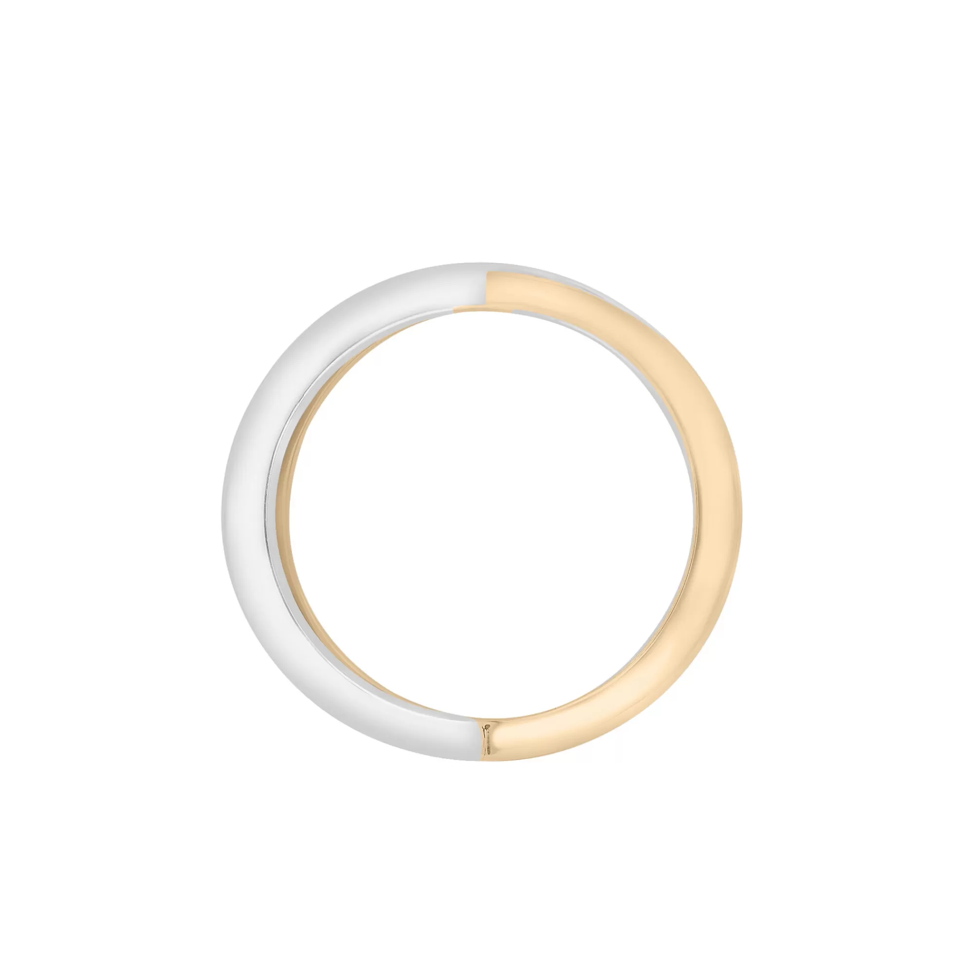 Rings^Laure by Aurate Two-Tone 'X' Ring In Vermeil