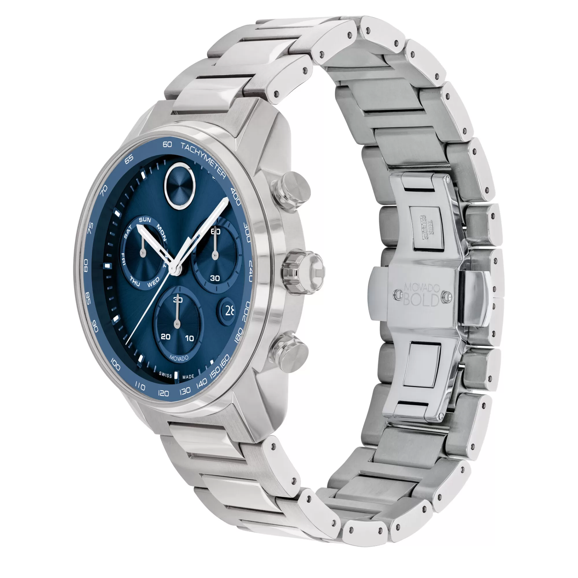 Men's Jewelry^Movado® Bold® Verso Men's Watch In Stainless Steel, 44Mm