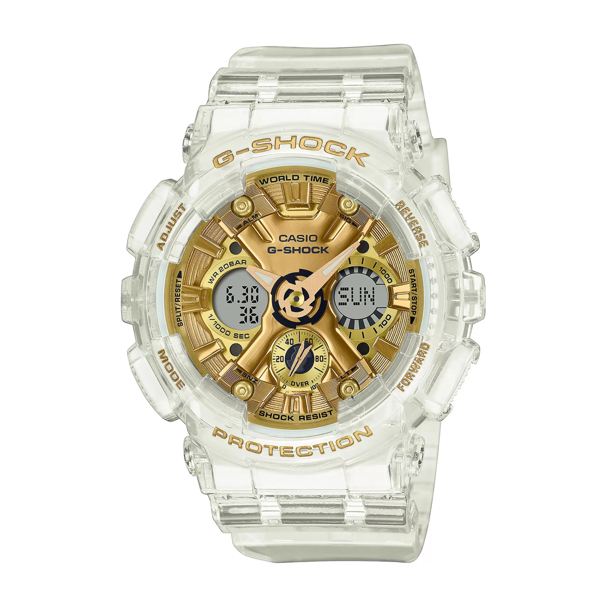 Women's Watches^G-Shock Women's S-Series Transparent Resin Watch, 46Mm