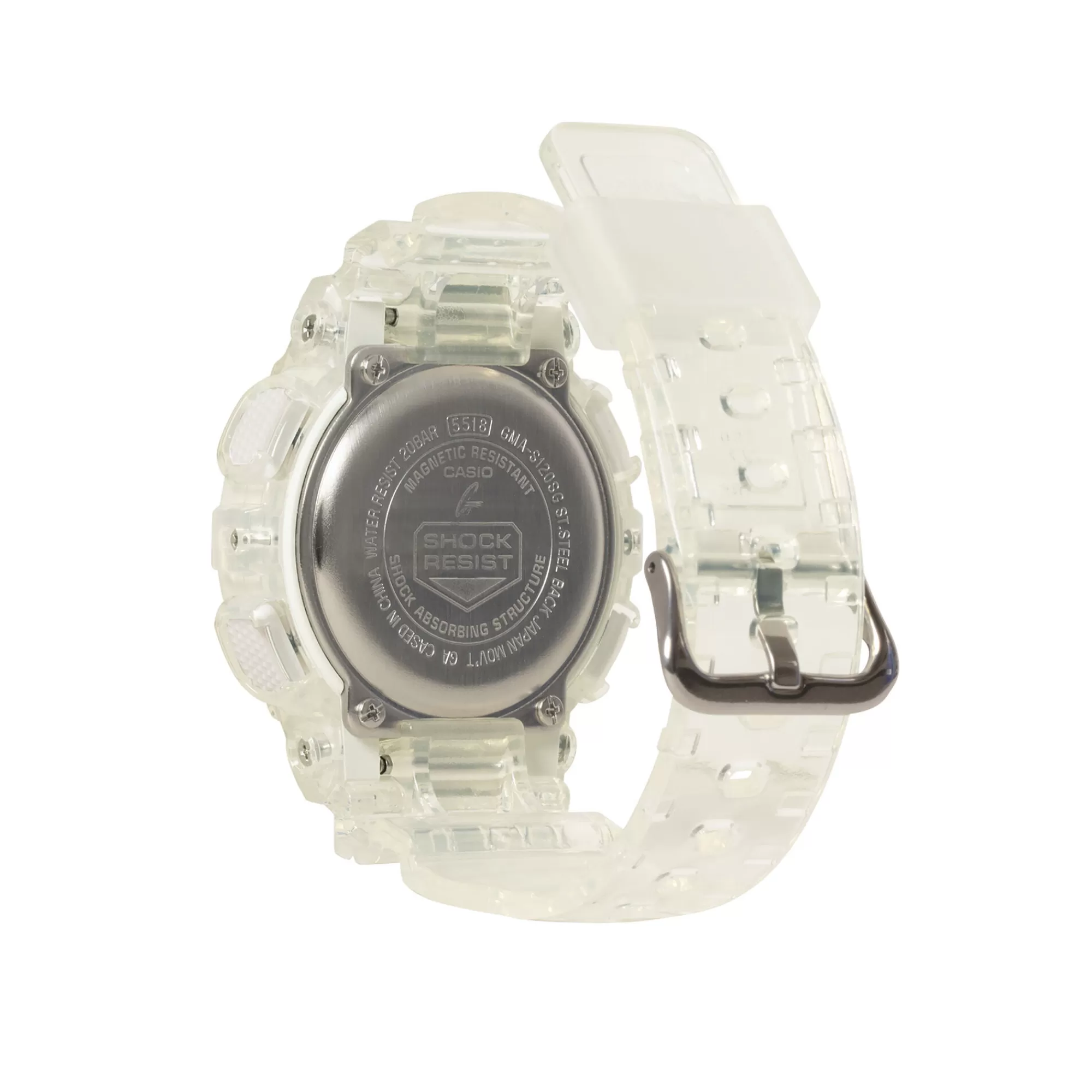 Women's Watches^G-Shock Women's S-Series Transparent Resin Watch, 46Mm