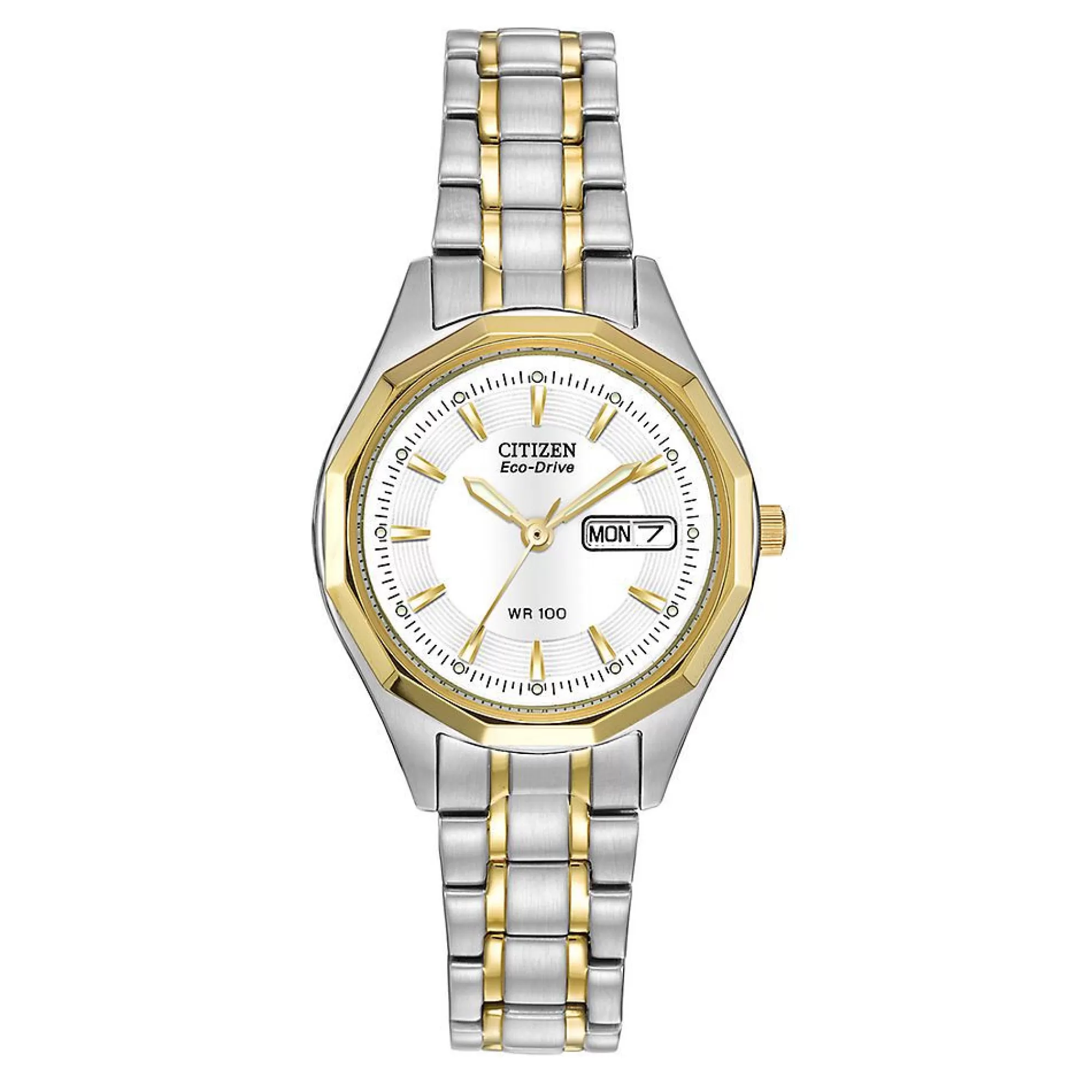 Women's Watches^Citizen® Eco™ Women's Watch In Two-Tone Ion-Plated Stainless Steel